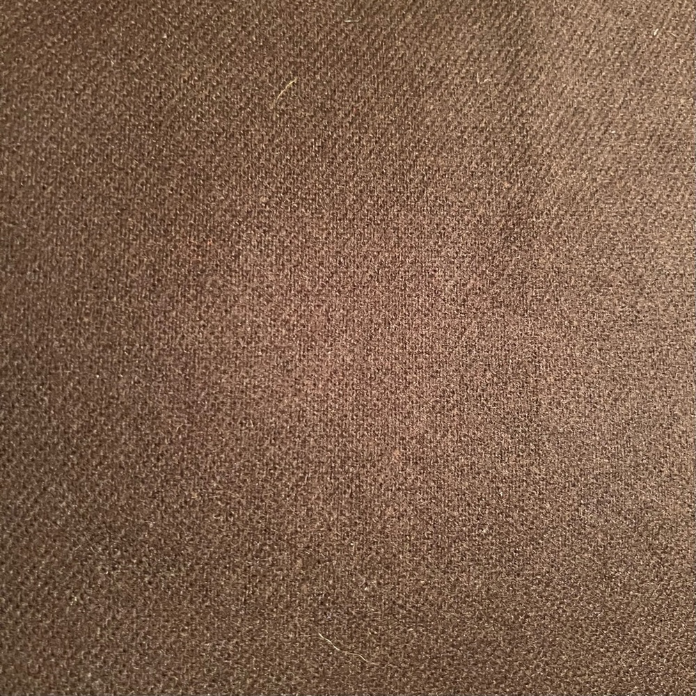Brown wool fabric